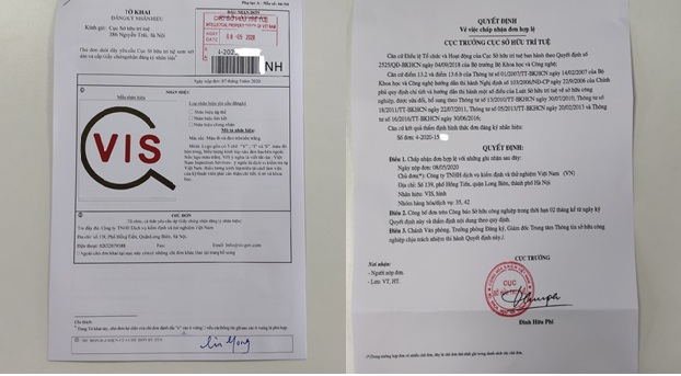 VIS Vietnam to register its brand logo that is ready to step into Vietnam