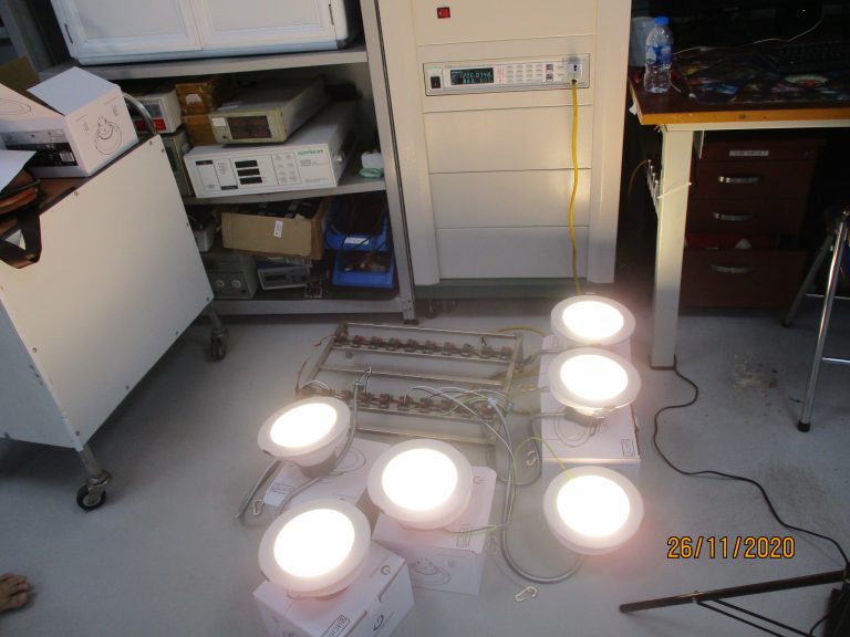 Inspection methods and standards for LED lamps