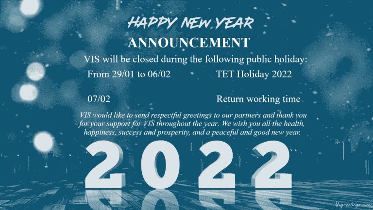 TET HOLIDAY CLOSING ANNOUNCEMENT 2022