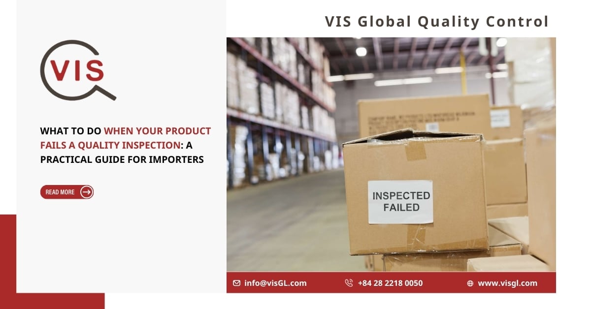 What to Do When Your Product Fails a Quality Inspection: A Practical Guide for Importers